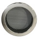 Luftgitter rund Chrom glänzend DN 100 mm Luftgitter rund Chrom glänzend DN 100 mm